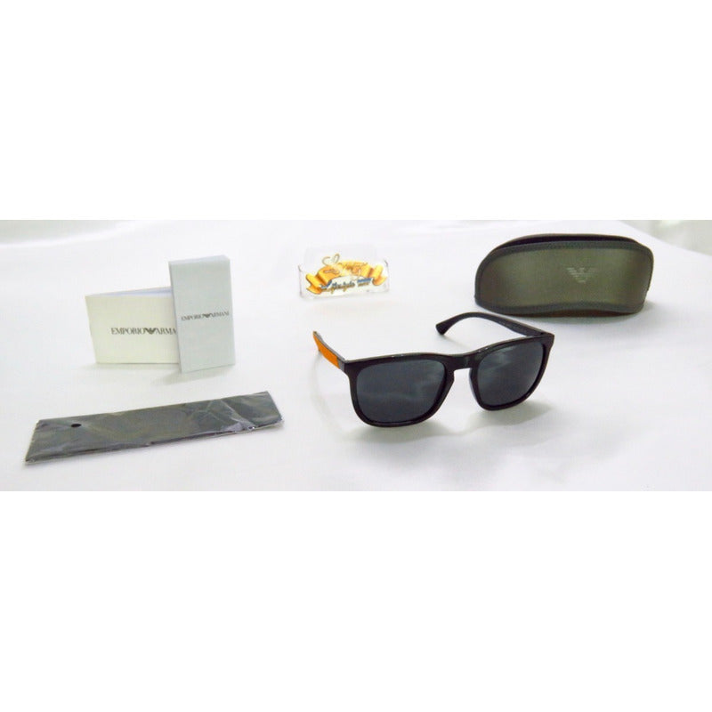 Lentes De Sol Emporio Armani Ea4132f Eagle Square 57mm Suns