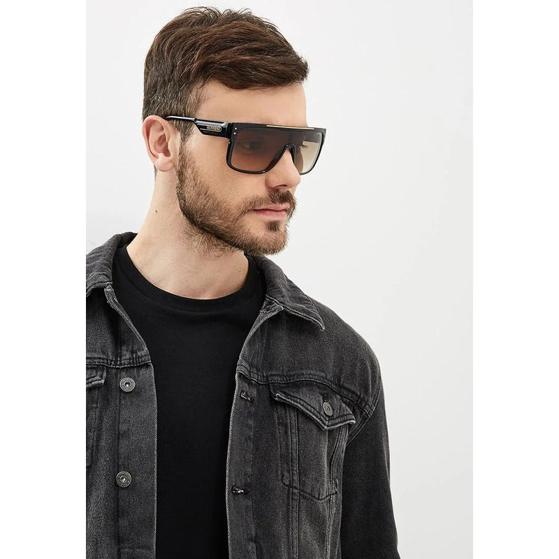 Lentes Sol Carrera Flagtop Il Iconic Shield Oversized 99mm