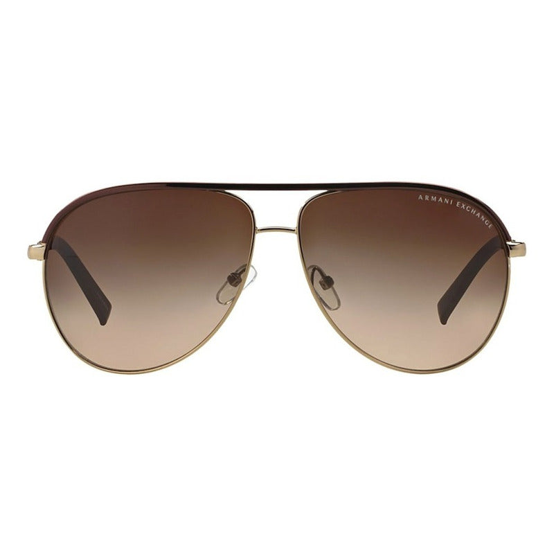 Lentes De Sol Armani Exchange Ax2002 Classic Pilot 61mm Suns