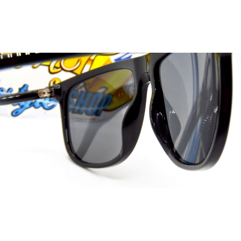 Lentes Sol Carrera 218s Flag Iconic Square Polarized 58mm
