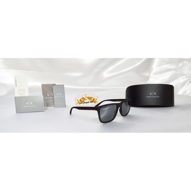 Lentes Sol Armani Exchange Ax4080s Iconic Square 57mm Suns