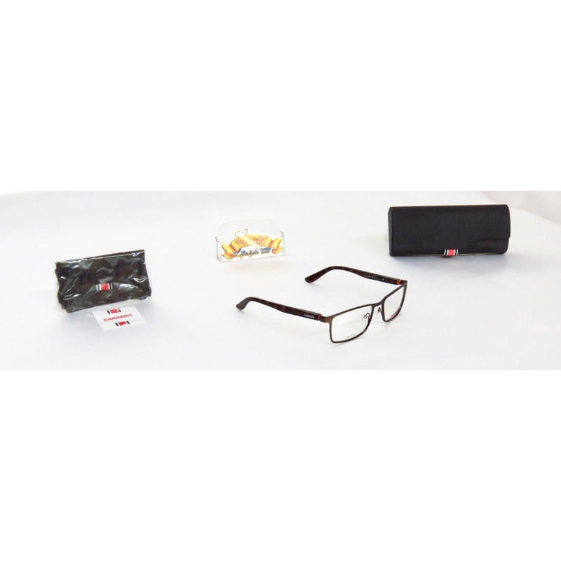 Lentes Carrera 8809 Soft Rectangle Armazón Oftálmico 56mm
