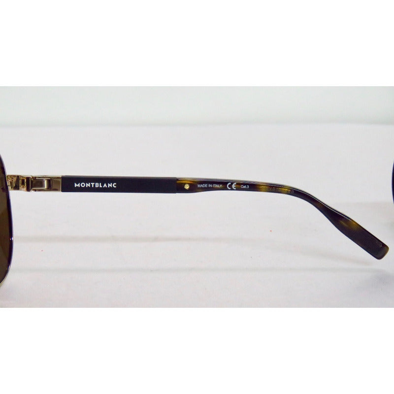 Lentes Sol Mont Blanc Mb0032s Iconic Pilot Italy 61mm Suns