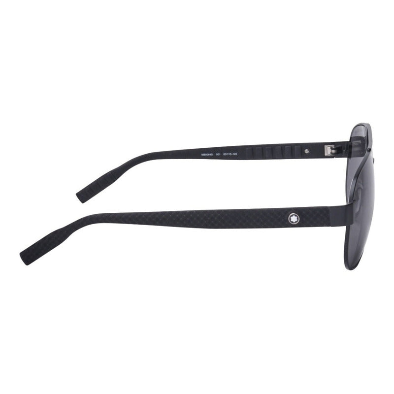 Lentes Sol Mont Blanc Mb0064s Modified Pilot Italy 60mm Suns