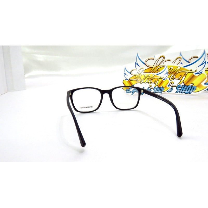 Lentes Emporio Armani Ea3141 Square Armazón Oftálmico 55mm