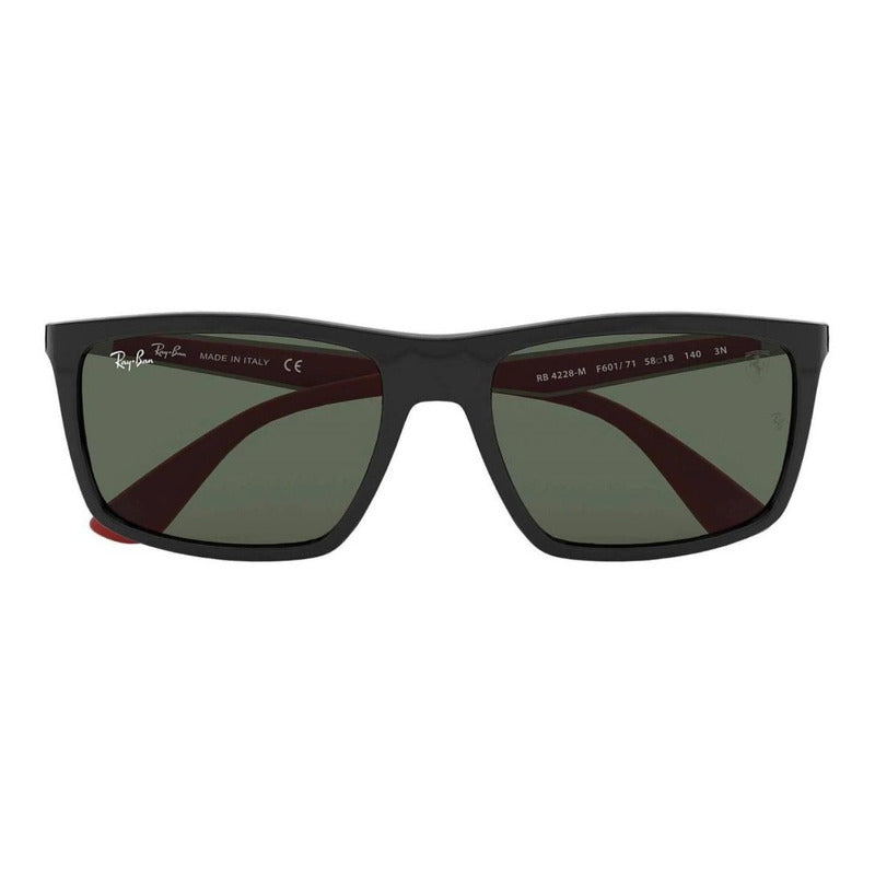 Lentes De Sol Ray Ban Rb4228m Scuderia Ferrari Italy 58mm