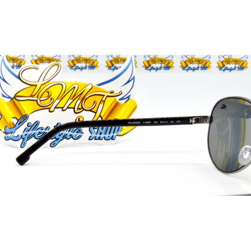 Lentes Sol Lacoste L163sp Embossed Logo Polarized 62mm Suns