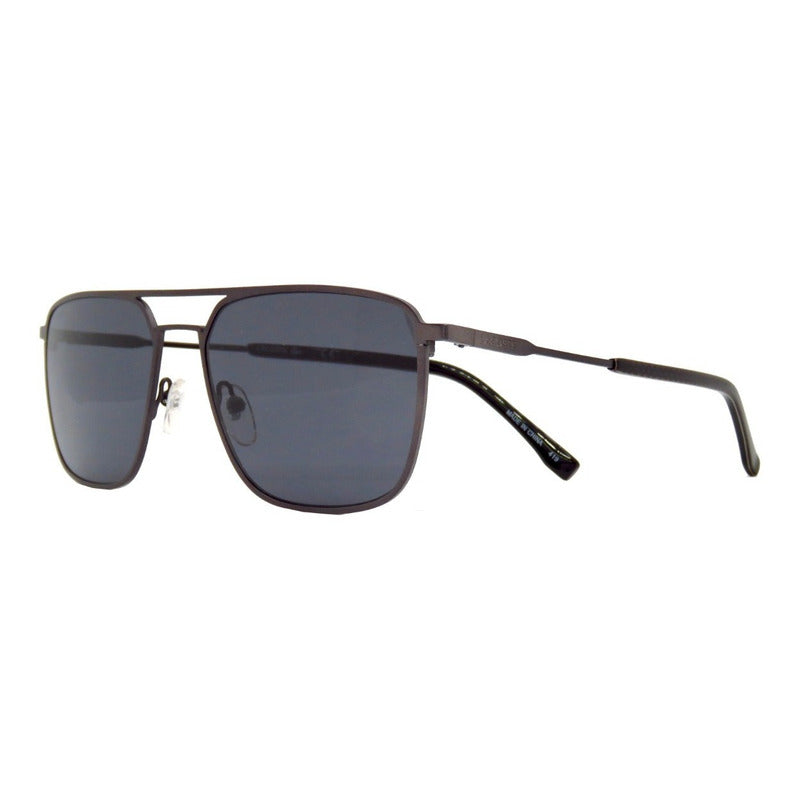 Lentes De Sol Lacoste L194s Silver Metal Navigator 57mm Suns