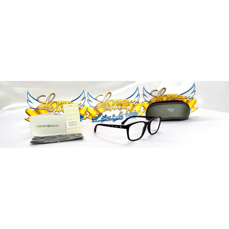 Lentes Emporio Armani Ea3141f Square Armazón Oftálmico 55mm