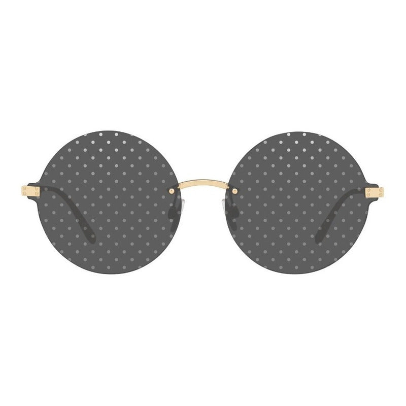Lentes De Sol Dolce & Gabbana Dg2228 Rimless Round 62mm Suns