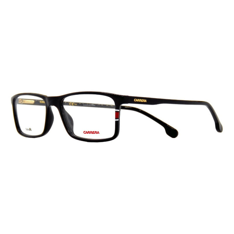 Lentes Carrera 175 Flag Rectangle Armazón Oftálmico 53mm