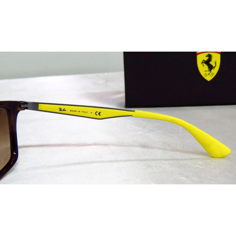 Lentes De Sol Ray-ban Rb4228m Scuderia Ferrari Edition 58mm
