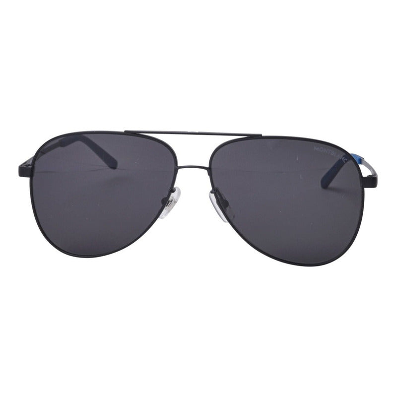 Lentes Sol Mont Blanc Mb0103s Iconic Pilot Japan 59mm Suns