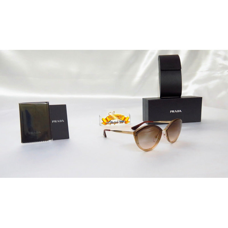 Lentes Gafas De Sol Prada Pr07us Soft Oval 64mm Suns