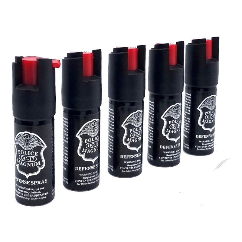 Gas Pimienta Police Magnum Paquete De 5 Best Seller Made In Usa