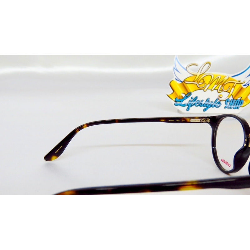 Lentes Carrera 6645 Semi Round Mujer Armazón Oftálmico 47mm