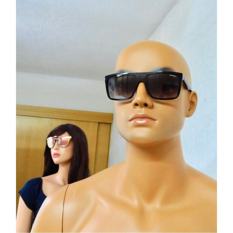 Lentes Gafas De Sol Carrera 5039/s Shiny Black Square Made In Slovenia