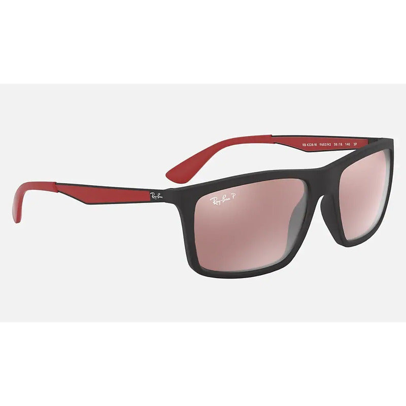 Lentes Sol Ray Ban Rb4228m Scuderia Ferrari Polarized 58mm