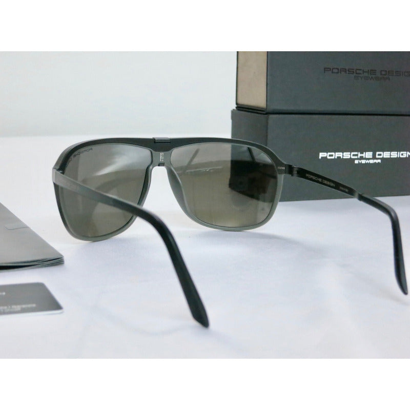 Lentes Gafas De Sol Porsche Design P86bf V Black Italy 64mm