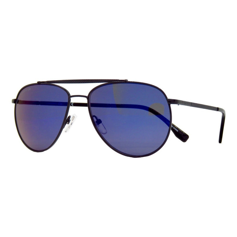 Lentes Sol Lacoste L177s Double Bridge Metal Pilot 57mm Suns