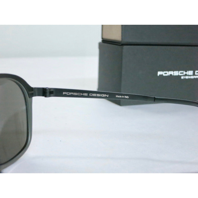 Lentes Gafas De Sol Porsche Design P86bf V Black Italy 64mm