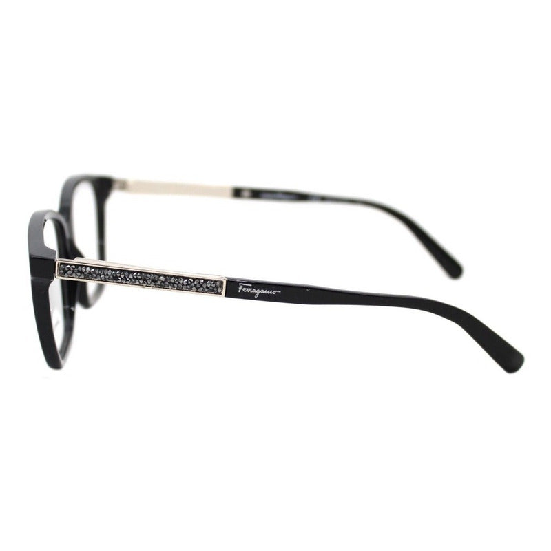Lentes Ferragamo Sf2804r Cat Eye Armazón Oftálmico 55mm