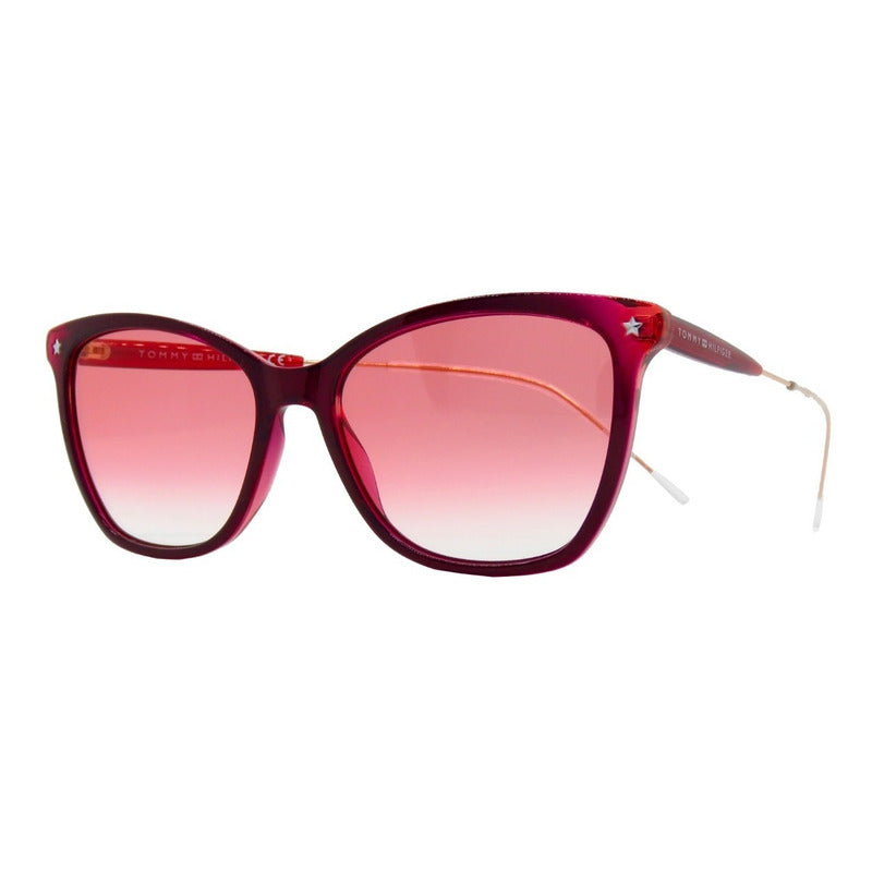 Lentes Sol Tommy Hilfiger Th1647s Squared Cat Eye Mujer 54mm