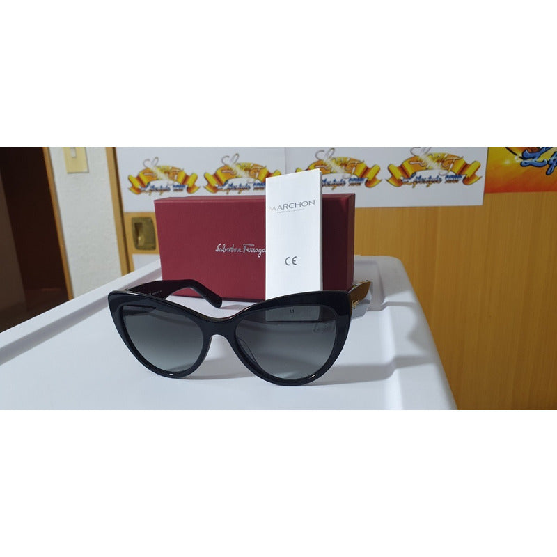 Lentes De Sol Salvatore Ferragamo Sf930s Cat Eye 56mm Suns