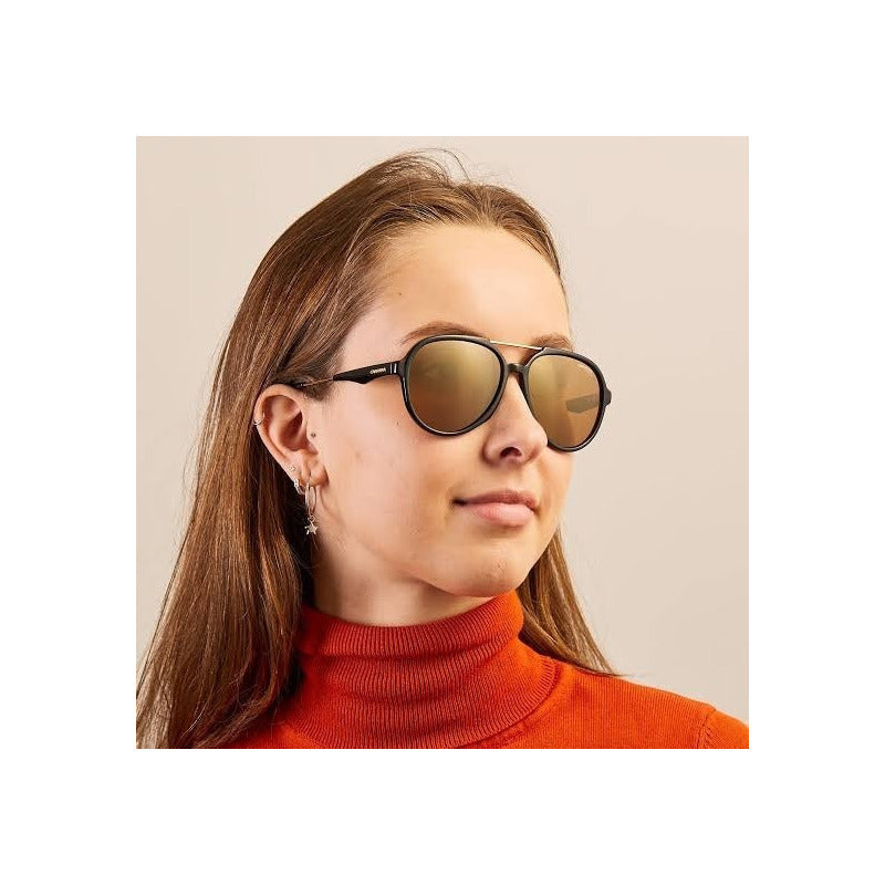 Lentes De Sol Carrera 1012s Contrast Iconic Pilot 56mm Suns