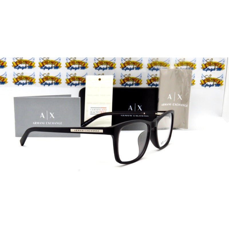Lentes Armani Exchange Ax3012f Square Armazón Oftálmico 54mm