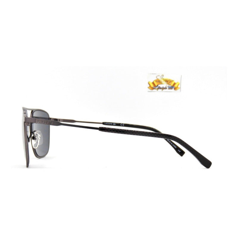 Lentes De Sol Lacoste L194s Silver Metal Navigator 57mm Suns