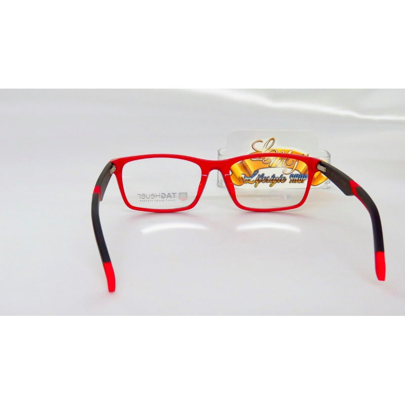 Lentes Tag Heuer Th0555 B Urban France Armazón Oftálmic 57mm