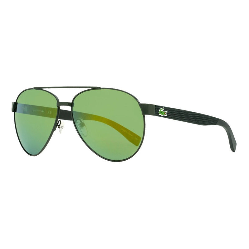 Lentes Sol Lacoste L185s Iconic Classic Pilot 60mm Suns