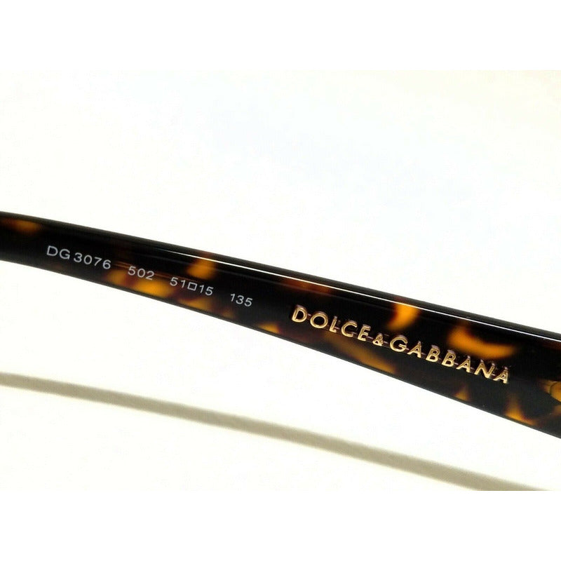 Lentes Dolce & Gabbana Dg3076 Italy Armazón Oftálmico 51mm