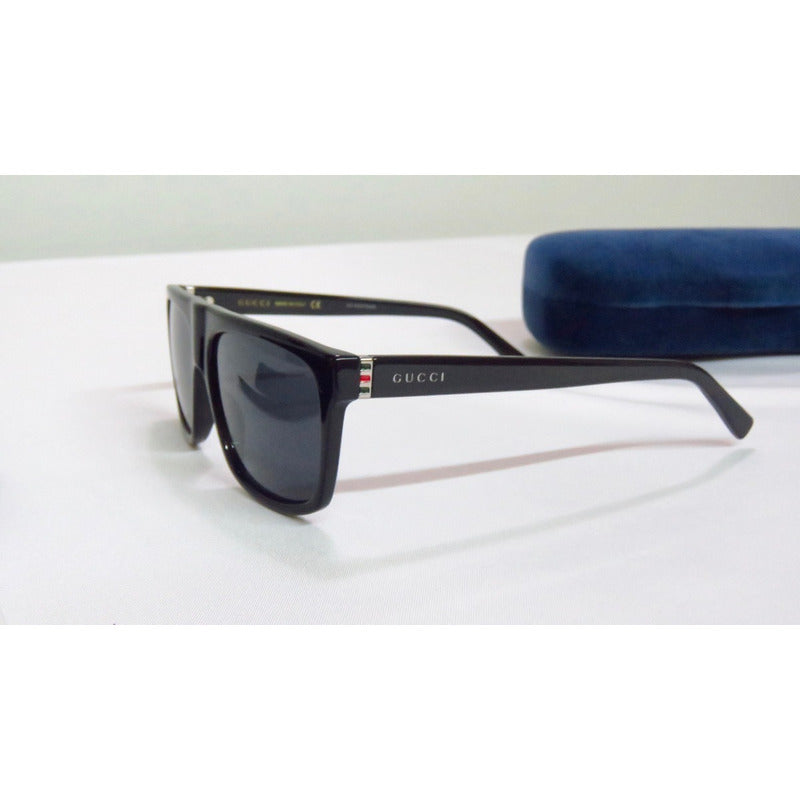 Lentes De Sol Gucci Gg0450s Luxury Rectangle Italy 57mm Suns