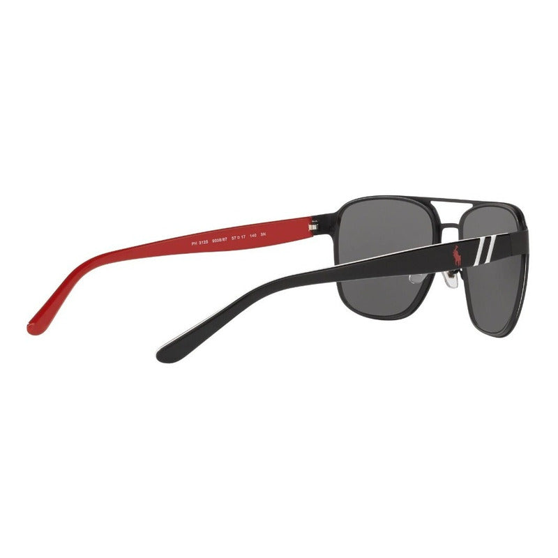 Lentes Sol Polo Ralph Lauren Ph3125 Iconic Metal Pilot 57mm