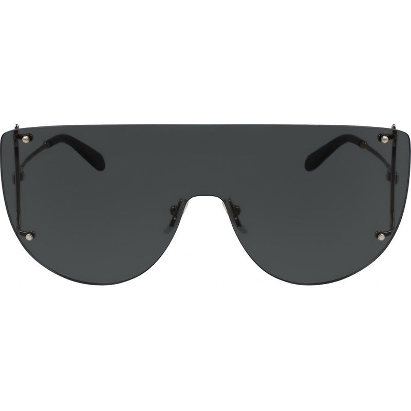 Lentes De Sol Ferragamo Sf222s Shield Mujer Italy 65mm Suns