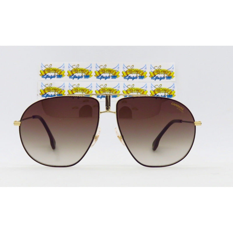 Lentes De Sol Carrera Bound Double Bridge Iconic Pilot 62mm