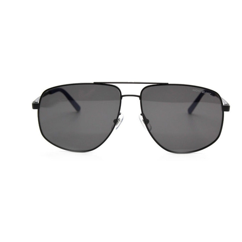 Lentes Sol Mont Blanc Mb0102s Modified Pilot Japan 60mm Suns