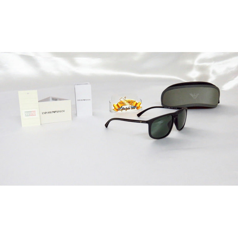 Lentes Sol Emporio Armani Ea4118f Eagle Stripe Pilot 59mm