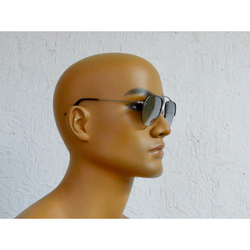 Lentes Gafas De Sol Prada Pr58os Teddy Aviador Italy 55mm