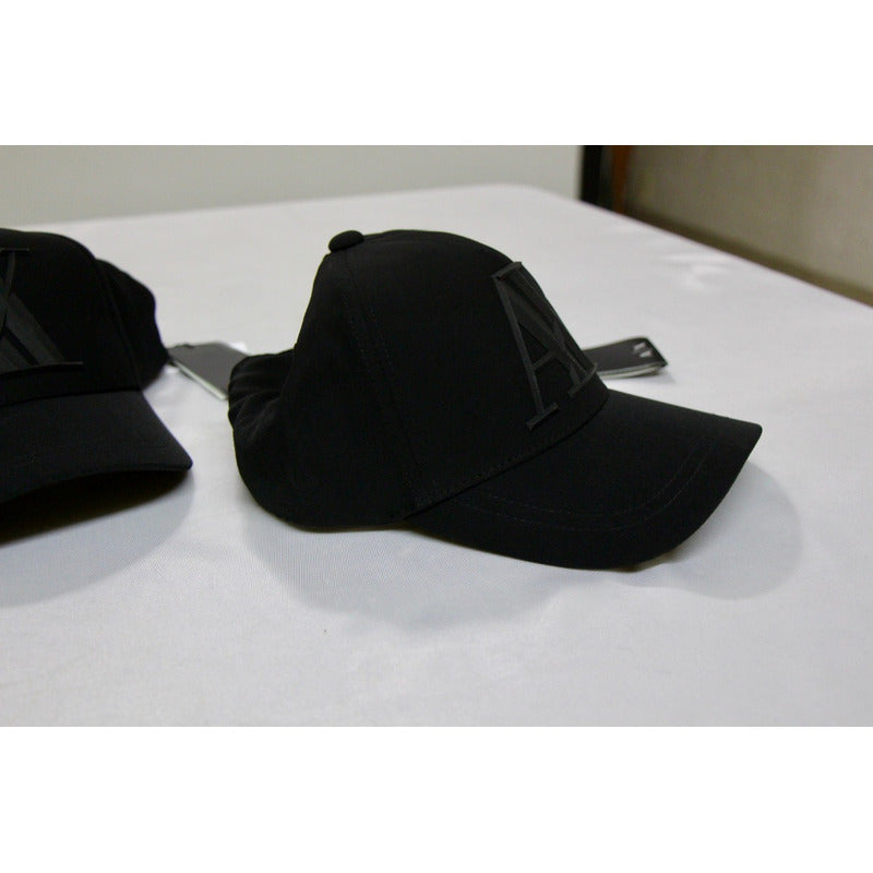 Gorra Armani Exchange Rubber Logo Hat Premium 100% Authentic