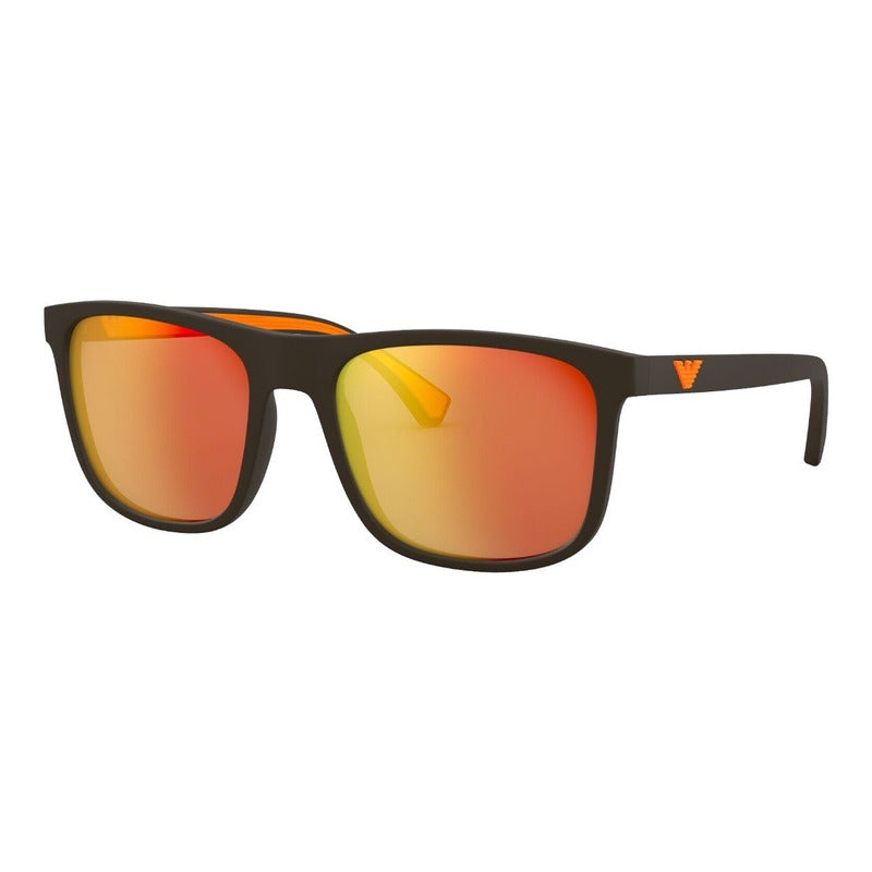 Lentes De Sol Emporio Armani Ea4129f Soft Square 56mm Suns