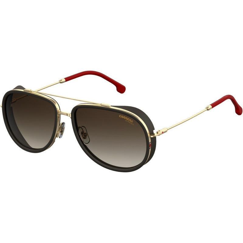 Lentes Sol Carrera 166s Flag Double Bridge Iconic Pilot 59mm