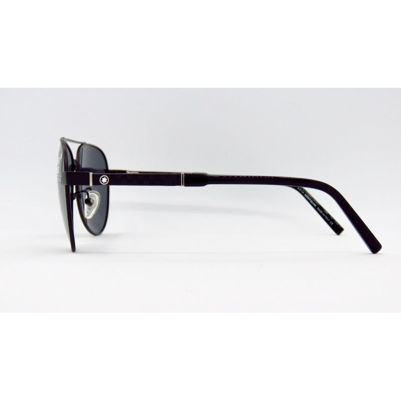 Lentes Gafas Mont Blanc Mb645s Marco Metal Italy 59mm Suns