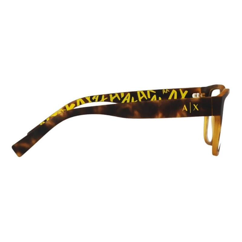 Lentes Armani Exchange Ax3062f Print Armazón Oftálmic 54mm