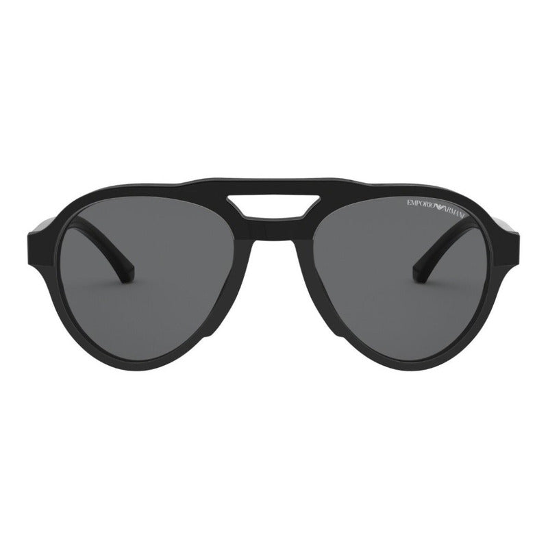 Lentes Sol Emporio Armani Ea4128 Pilot Polarized 54mm Suns