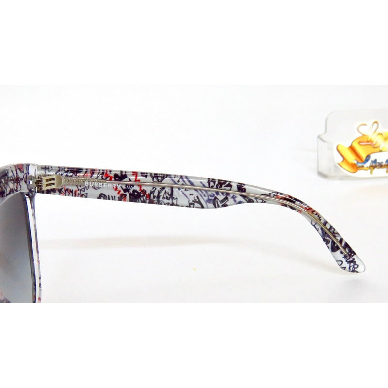 Lentes De Sol Burberry Be4267 Doodle Print Mujer 56mm Suns