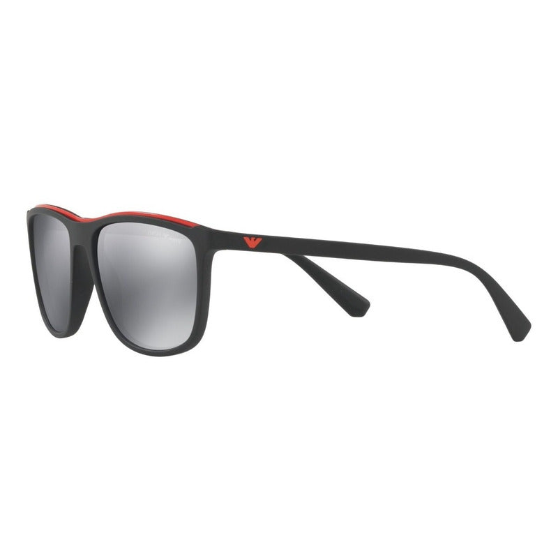 Lentes Sol Emporio Armani Ea4109f Stripe Square 58mm Suns