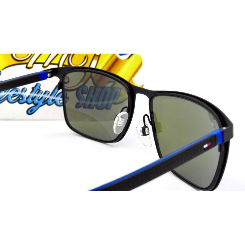 Lentes Sol Tommy Hilfiger Th1716s Iconic Rectangle 57mm Suns